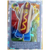 Деталь LEGO Trading Card, Create the World Living Amazingly - Hot Dog Guy (Foil), Цвет не указан/любой