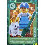 Деталь LEGO Trading Card, Create the World Living Amazingly - Dog Sitter (Foil), Цвет не указан/любой
