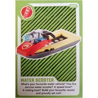 Деталь LEGO Trading Card, Create the World Living Amazingly - Water Scooter, Цвет не указан/любой