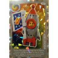 Деталь LEGO Trading Card, Create the World Living Amazingly - Rocket Boy (Foil), Цвет не указан/любой