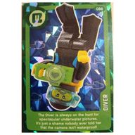 Деталь LEGO Trading Card, Create the World Living Amazingly - Diver (Foil), Цвет не указан/любой