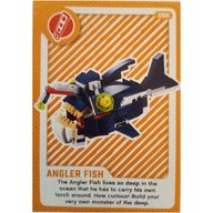 Деталь LEGO Trading Card, Create the World Living Amazingly - Angler Fish, Цвет не указан/любой