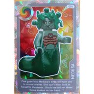 Деталь LEGO Trading Card, Create the World Living Amazingly - Medusa (Foil), Цвет не указан/любой