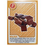 Деталь LEGO Trading Card, Create The World Living Amazingly - Walrus, Цвет не указан/любой