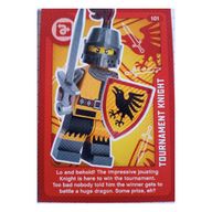 Деталь LEGO Trading Card, Create the World Living Amazingly - Tournament Knight, Цвет не указан/любой