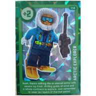 Деталь LEGO Trading Card, Create the World Living Amazingly - Arctic Explorer (Foil), Цвет не указан/любой