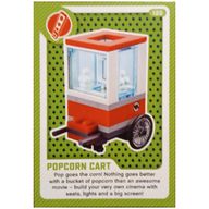 Деталь LEGO Trading Card, Create the World Living Amazingly - Popcorn Kart, Цвет не указан/любой