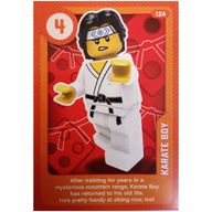 Деталь LEGO Trading Card, Create the World Living Amazingly - Karate Boy, Цвет не указан/любой