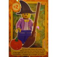 Деталь LEGO Trading Card, Create the World Living Amazingly - Witch (Foil), Цвет не указан/любой