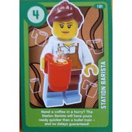 Деталь LEGO Trading Card, Create the World Living Amazingly - Station Barista, Цвет не указан/любой