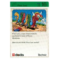 Деталь LEGO Activity Card, Set 9603, Green 16 - Flexi Lexi, Цвет не указан/любой