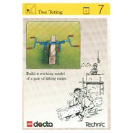Деталь LEGO Activity Card, Set 9603, Simulation 7 - Two Toting, Цвет не указан/любой