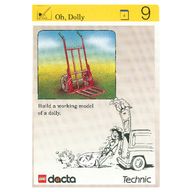 Деталь LEGO Activity Card, Set 9603, Simulation 9 - Oh, Dolly, Цвет не указан/любой