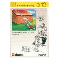Деталь LEGO Activity Card, Set 9603, Simulation 12 - Up on the Rooftop, Цвет не указан/любой