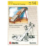 Деталь LEGO Activity Card, Set 9603, Simulation 14 - Keep It Coming, Цвет не указан/любой