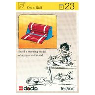 Деталь LEGO Activity Card, Set 9603, Simulation 23 - On a Roll, Цвет не указан/любой