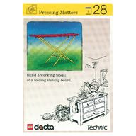 Деталь LEGO Activity Card, Set 9603, Simulation 28 - Pressing Matters, Цвет не указан/любой