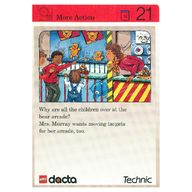 Деталь LEGO Activity Card, Set 9603, Invention 21 - More Action, Цвет не указан/любой