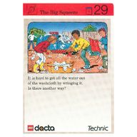 Деталь LEGO Activity Card, Set 9603, Invention 29 - The Big Squeeze, Цвет не указан/любой