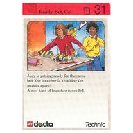 Деталь LEGO Activity Card, Set 9603, Invention 31 - Ready, Set, Go!, Цвет не указан/любой