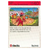 Деталь LEGO Activity Card, Set 9603, Invention 40 - Up, Up and Away, Цвет не указан/любой