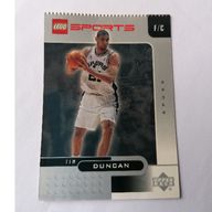Деталь LEGO Trading Card, NBA: Tim Duncan, San Antonio Spurs #21, Цвет не указан/любой