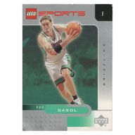 Деталь LEGO Trading Card, NBA: Pau Gasol, Memphis Grizzlies #16, Цвет не указан/любой