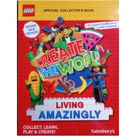 Деталь LEGO Book, Create the World Living Amazingly Trading Card Collectors Book, Цвет не указан/любой