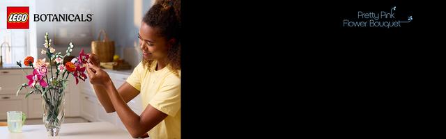Набор LEGO Pretty Pink Flower Bouquet