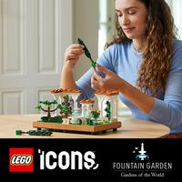 Набор LEGO Fountain Garden