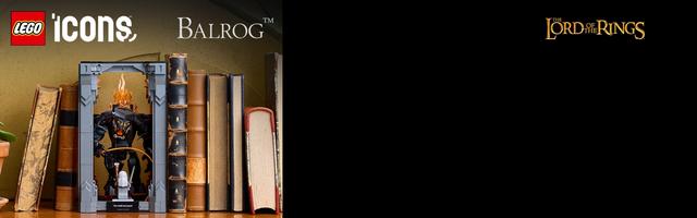 Набор LEGO The Lord of the Rings: Balrog Book Nook