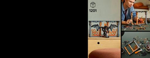 Набор LEGO The Lord of the Rings: Balrog Book Nook