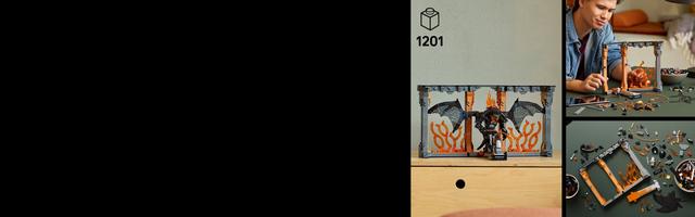 Набор LEGO The Lord of the Rings: Balrog Book Nook