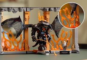 Набор LEGO The Lord of the Rings: Balrog Book Nook
