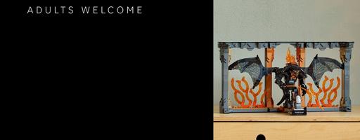 Набор LEGO The Lord of the Rings: Balrog Book Nook