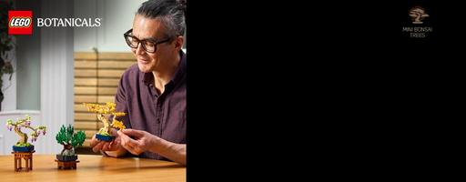 Набор LEGO Mini Bonsai Trees