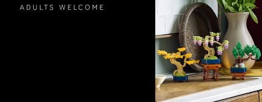 Набор LEGO Mini Bonsai Trees