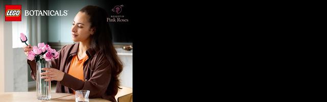 Набор LEGO Bouquet of Pink Roses