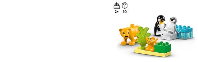 Набор LEGO Wild Animal Families: Penguins & Lions