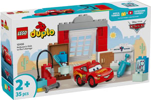 Набор LEGO Визит Маккуина в гараж Дока