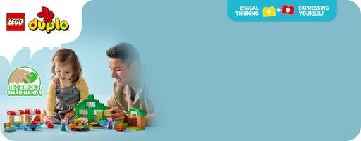 Набор LEGO Grandpa Pig's Garden and Greenhouse