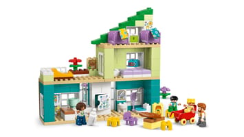 Набор LEGO Современный дом для семьи с фигурками 3 в 1