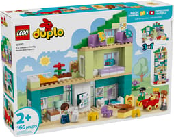 Набор LEGO Современный дом для семьи с фигурками 3 в 1