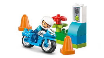 Набор LEGO Синий полицейский мотоцикл