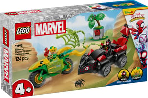 Набор LEGO Спин и погоня за мотодинозавром Электро