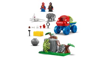 Набор LEGO Спасение на диновездеходе команды Спайди