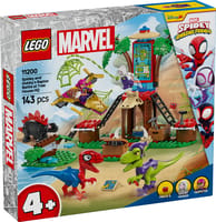 Набор LEGO Битва рапторов Спайди и Гобби в штабе
