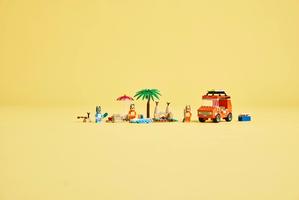 Набор LEGO Bluey’s Beach & Family Car Trip