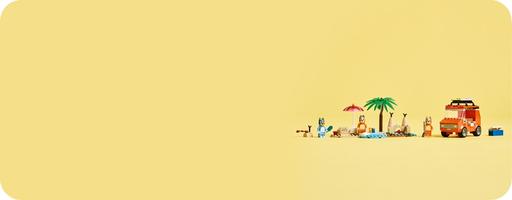 Набор LEGO Bluey’s Beach & Family Car Trip
