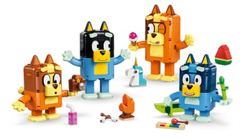 Набор LEGO 11217 Семья Блуи из кубиков